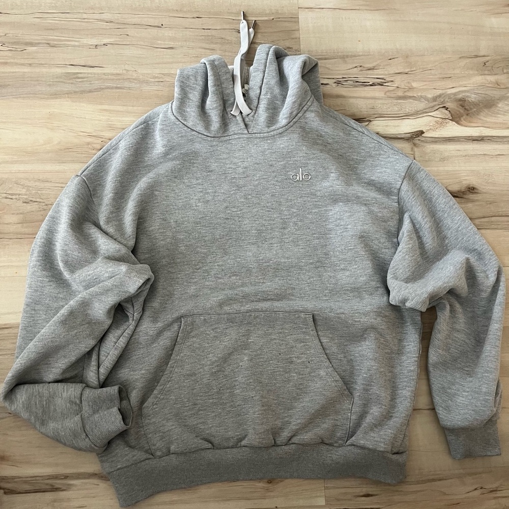 ALO Yoga Gray Hoodie